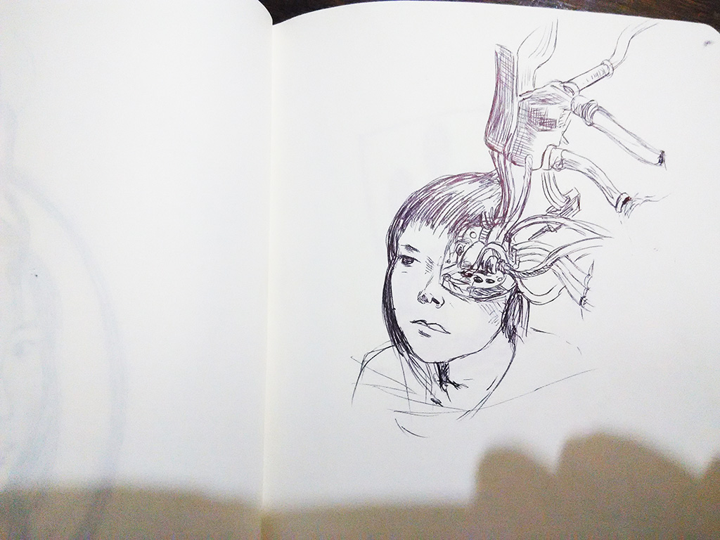 another pen sketches session