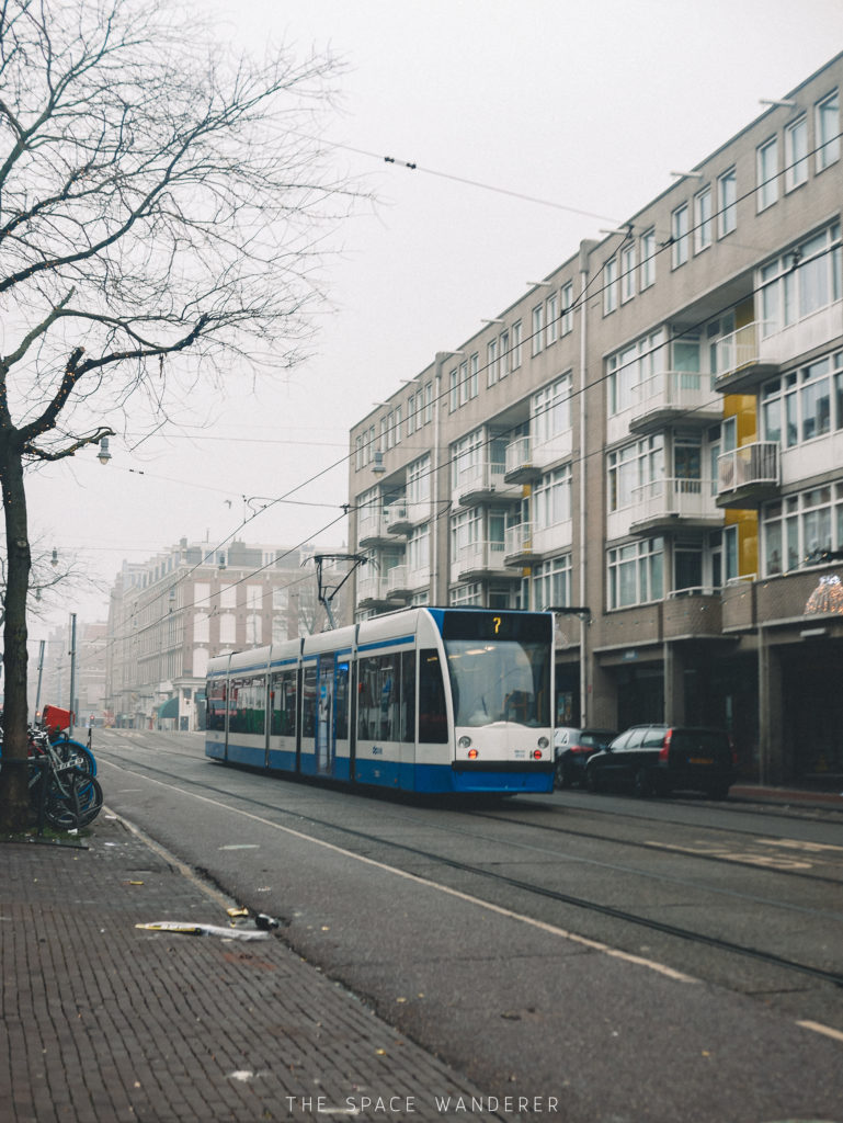 tram kinnkerstraat amsterdam